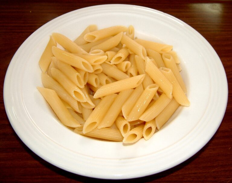 penne bianco